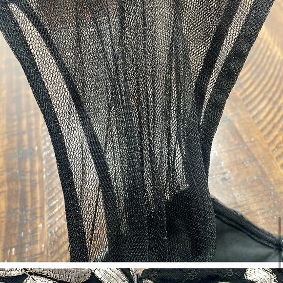 ADRIANNA PAPELL Laticce Embroidered Sheathe Dress - Picture 10 of 13